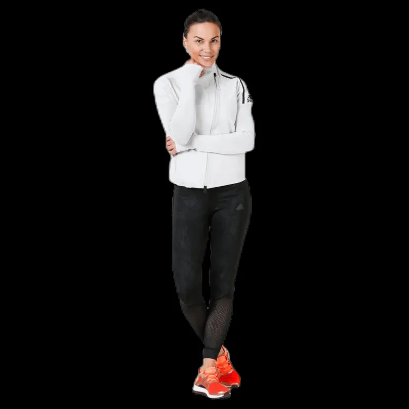 adidas ZNE HTR Primeknit Jacket White Vit Online