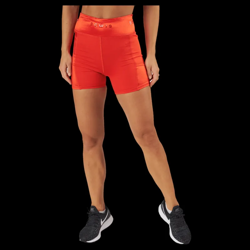 BOW19 Zoe Hotpants Red Metallic Orange Clearance
