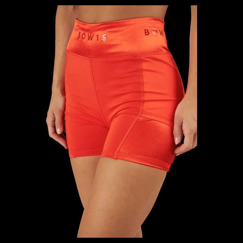 BOW19 Zoe Hotpants Red Metallic Orange Clearance