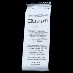 New Kappa Zyllow Sweat Hood Black Svart