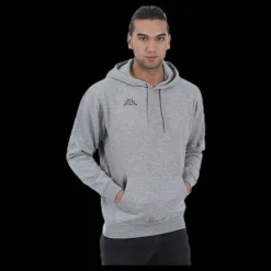 Kappa Zyllow Sweat Hood Grey Grå Hot